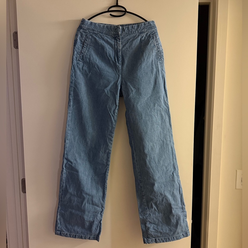 Sézane wide leg jeans